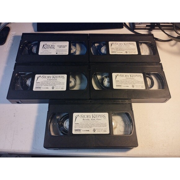 The Story Keepers VHS Lot Of 5 - Christian - Focus on the Family - Picture 6 of 6